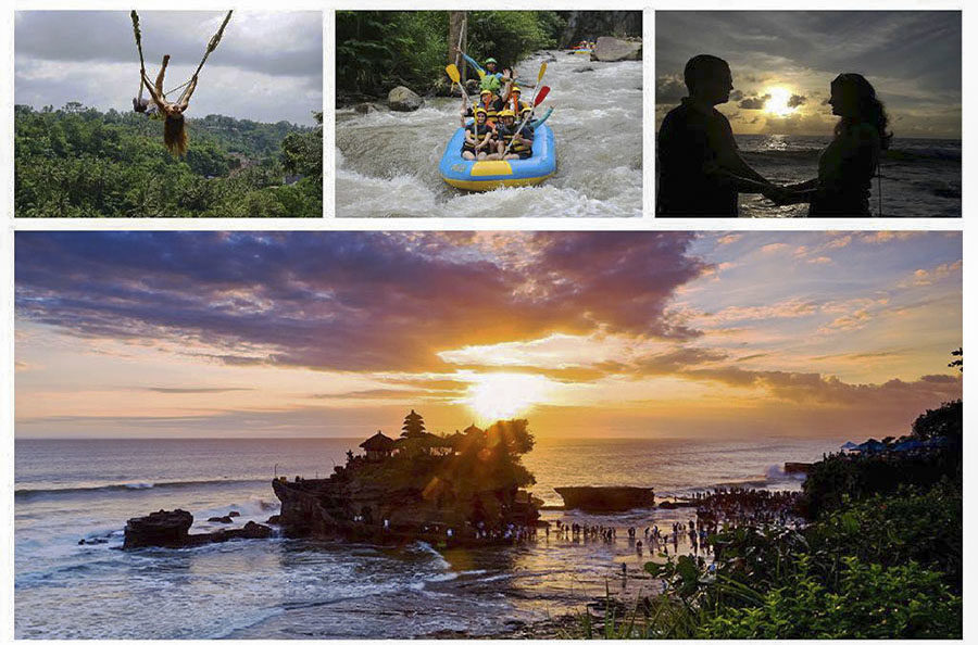 Bali Swing - White Water Rafting and Sunset at Tanah Lot Temple1