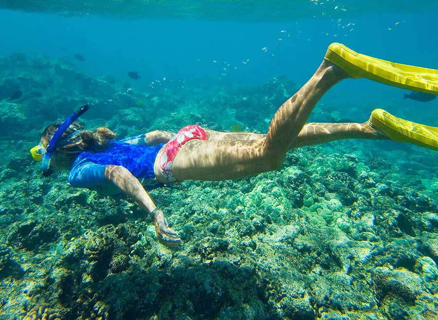 Bali Safest Driver Snorkling at Wall Point