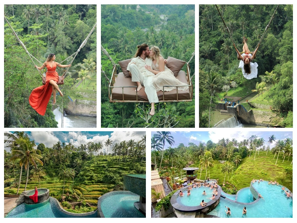 Bali Swing and Cretya Infinity Pool at Alas Arum