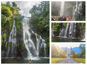 Banyumala, Gitgit Waterfall and Handara Gate