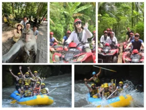 ATV Ride and White Water Rafting at Ayung river