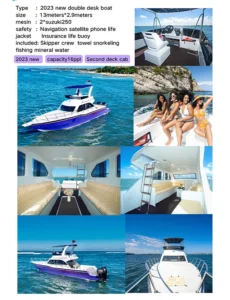 Seahorse Trigger Private Boat Tour Luxury Yacht