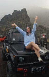 Sunrise Jeep Mount Batur Tour Bali Black Lava